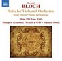 Ernest Bloch (1880-1959): Suite für Viola & Orchester, CD