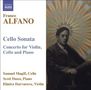 Franco Alfano (1875-1954): Konzert für Violine, Cello & Klavier, CD