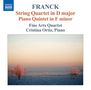 Cesar Franck (1822-1890): Streichquartett D-dur, CD