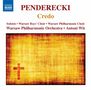 Krzysztof Penderecki (1933-2020): Credo, CD