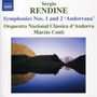 Sergio Rendine (geb. 1954): Symphonien Nr.1 & 2, CD