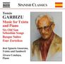 Tomas Garbizu (1901-1989): Musik für Txistu & Klavier, CD