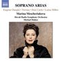 "SOPRANO ARIAS. Marina Mescheriakova. Slovak Radio Symphony Orchestra. Michael Halász." Eine Frau in dunkler Kleidung., CD