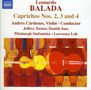 Leonardo Balada (geb. 1933): Caprichos Nr.2-4, CD
