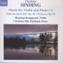 Christian Sinding (1856-1941): Werke für Violine & Klavier Vol.1, CD