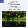 Frederick Delius (1862-1934): Violinsonaten Nr.1-3, CD