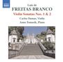 Luis de Freitas Branco (1890-1955): Violinsonaten Nr.1 & 2, CD