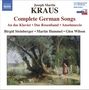 Joseph Martin Kraus: Deutsche Lieder, CD