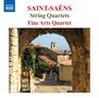 Camille Saint-Saens (1835-1921): Streichquartette Nr.1 & 2 (opp.112 & 153), CD