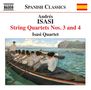 Andres Isasi: Streichquartette Nr.3 & 4, CD