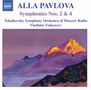 Alla Pavlova (geb. 1952): Symphonien Nr.2 & 4, CD