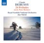 Claude Debussy (1862-1918): Preludes Heft 1 & 2 für Orchester, CD