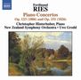 Ferdinand Ries (1784-1838): Klavierkonzerte Vol.1, CD