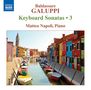 Baldassare Galuppi (1706-1785): Klaviersonaten Vol.3, CD