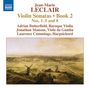 Jean Marie Leclair (1697-1764): Sonaten für Violine & Bc Heft 2 Nr.1-5,8 (op.2 Nr.1-5,8), CD