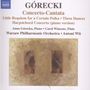 Henryk Mikolaj Gorecki (1933-2010): Concerto-Cantata op.65, CD