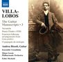 Heitor Villa-Lobos: Gitarrenwerke "The Guitar Manuscripts Vol.3", CD
