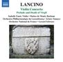 Thierry Lancino (geb. 1954): Violinkonzert, CD