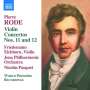 Pierre Rode (1774-1830): Violinkonzerte Nr.11 & 12, CD