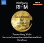 Wolfgang Rihm (geb. 1952): Werke für Violine & Orchester Vol.2, CD