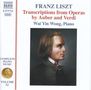 Franz Liszt: Klavierwerke Vol.52 - Transkriptionen aus Opern von Auber & Verdi, CD