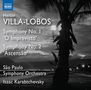 Heitor Villa-Lobos: Symphonien Nr.1 & 2, CD