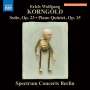 Erich Wolfgang Korngold: Klavierquintett op.15, CD