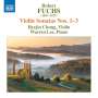 Robert Fuchs (1847-1927): Violinsonaten Nr.1-3, CD