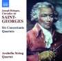 Joseph Bologne Chevalier de Saint-Georges: Konzertante Streichquartette Nr.1-6 (1777), CD