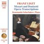 Franz Liszt (1811-1886): Klavierwerke Vol. 66 - Mozart and Donizetti Opera Trancriptions, CD