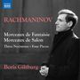 "RACHMANINOV, Morceaux de Fantaisie, Morceaux de Salon, Three Nocturnes, Four Pieces, Boris Giltburg." Portrait eines Mannes seitlich.