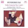 Krzysztof Penderecki (1933-2020): Violinkonzerte Nr.1 & 2, CD