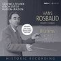 Johannes Brahms: Hans Rosbaud conducts Johannes Brahms, 6 CDs