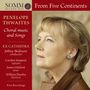 Penelope Thwaites: Lieder & Chormusik "From Five Continents", CD