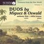 Anthony Flint & Clelia Iruzun - Duos by Miguez & Oswald, CD