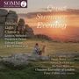 „Quiet Summer Evening“, „British Light Classics“, „Lennox Berkeley“, „Frederick Delius“. Mensch mit Hund bei Sonnenuntergang., CD