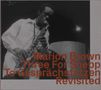 Text: "Marion Brown Three For Shepp To Gesprächsfetzen Revisited". Ein Musiker in weißem Hemd spielt Saxophon., CD