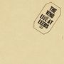 "The Who Live at Leeds" in schwarzem Text auf beigem Hintergrund, in einem schräg stehenden sechseckigen Rahmen., 2 LPs