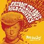 "Freddie Steady's Wild Country" und "Pass that Jug!" in geschwungener Schrift. Illustration einer Person mit Hut auf flammendem Hintergrund., LP