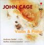 John Cage: Werke für Violine & Klavier, CD, CD