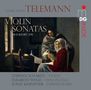 Georg Philipp Telemann (1681-1767): 6 Sonaten für Violine & Bc (Frankfurt 1715), Super Audio CD, Super Audio CD