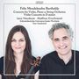 Felix Mendelssohn Bartholdy (1809-1847): Konzert d-moll für Violine,Klavier,Orchester, CD
