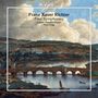 Text: "Franz Xaver Richter, Four Symphonies, L'Orfeo Barockorchester, Michi Gaigg". Landschaftsgemälde mit Fluss und Brücke., CD