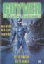 "GUYVER DARK HERO" in großen Buchstaben, darunter: "HALB MENSCH HALB ALIEN TOTALER HELD". Eine blaue Rüstung in einer futuristischen Szenerie., DVD
