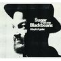 Der Text "Sugar on my Black beans, Aleph Aguiar" steht neben dem schwarz-weißen Kopf eines bärtigen Mannes mit Hut., CD
