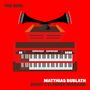 Text: "THE REEL", "MATTHIAS BUBLATH", "EIGHT CYLINDER BIGBAND". Illustration: Orgel mit Hornlautsprechern, roter Hintergrund.