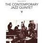 Der Text sagt „Action A B C E. The Contemporary Jazz Quintet“. Darunter fünf Musiker, die Jazz-Instrumente spielen., LP