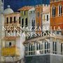 Text: "NICK MAZZARELLA SIENA SESSIONS." Illustration mit historischen italienischen Gebäuden, warmen Farben., CD