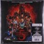 „Original Score from the Netflix Series Vol. One“, „Stranger Things 5“, Illustration zeigt zahlreiche Figuren und Monster., 2 LPs