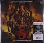 "Original Score from the Netflix Series Volume Two, Stranger Things 5. Musik von Kyle Dixon & Michael Stein." Filmplakat mit Figuren., 2 LPs